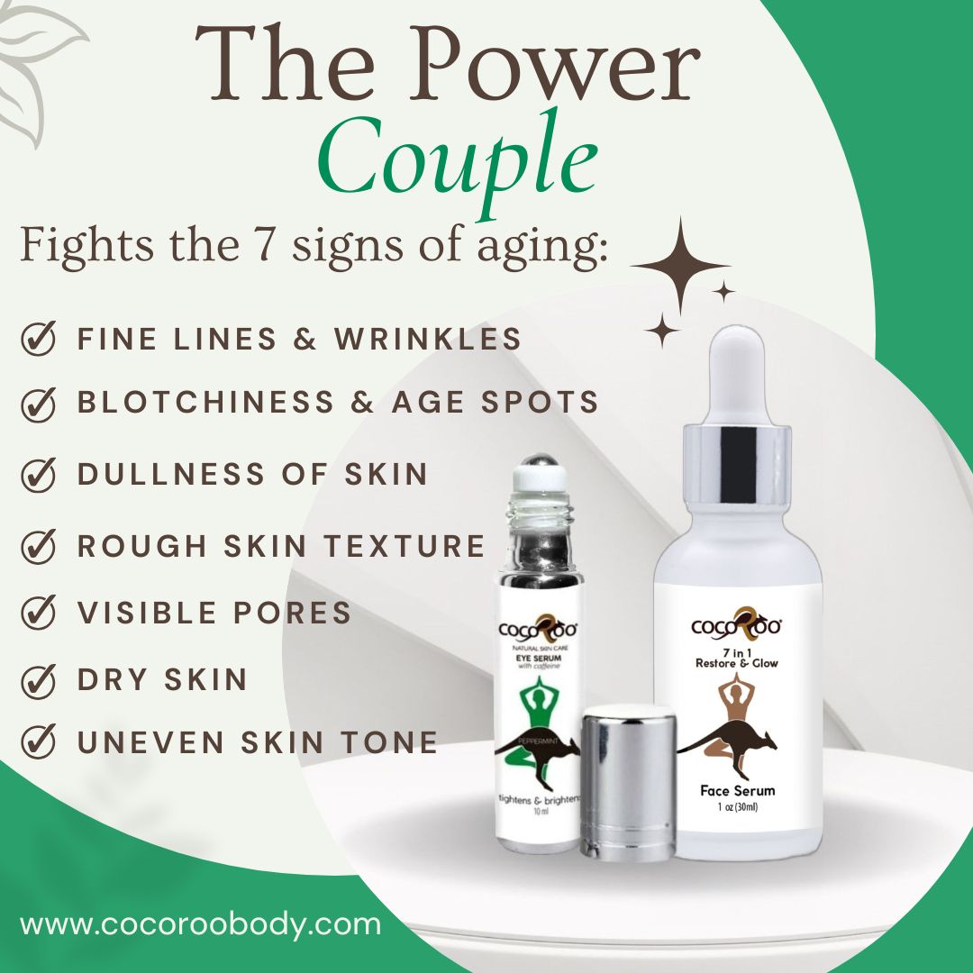 The Power Couple - Face & Eye Serum Gift Set