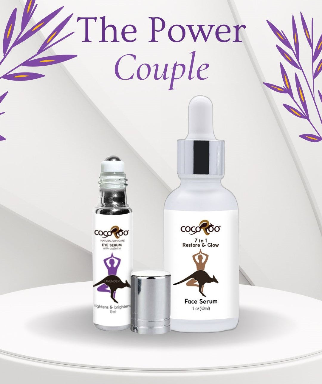 The Power Couple - Face & Eye Serum Gift Set