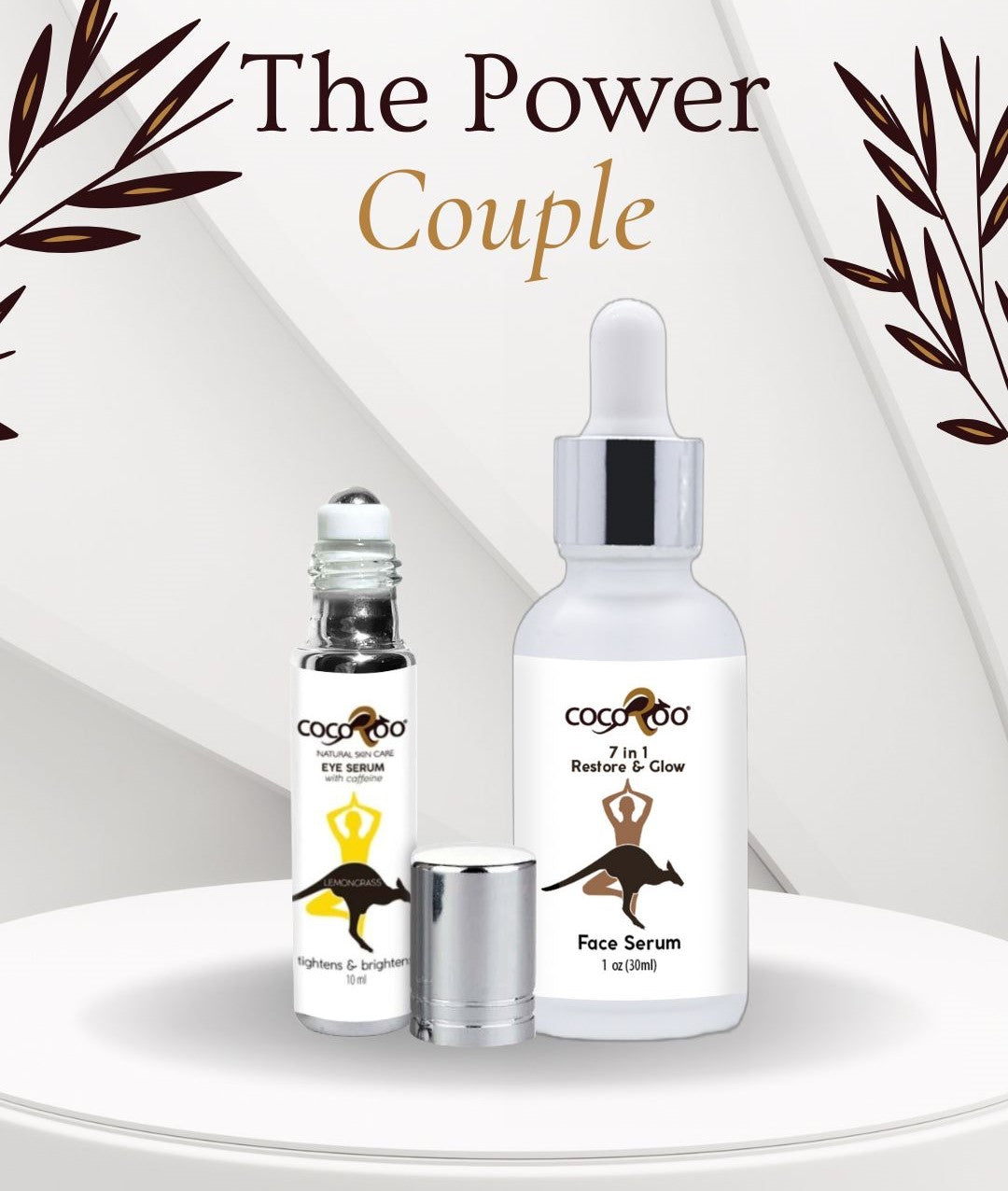 The Power Couple - Face & Eye Serum Gift Set
