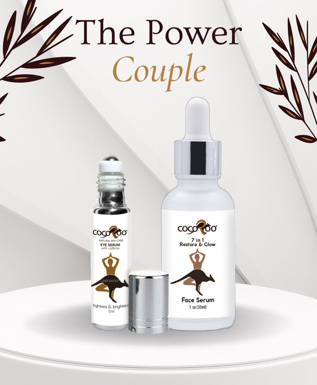 The Power Couple - Face & Eye Serum Gift Set
