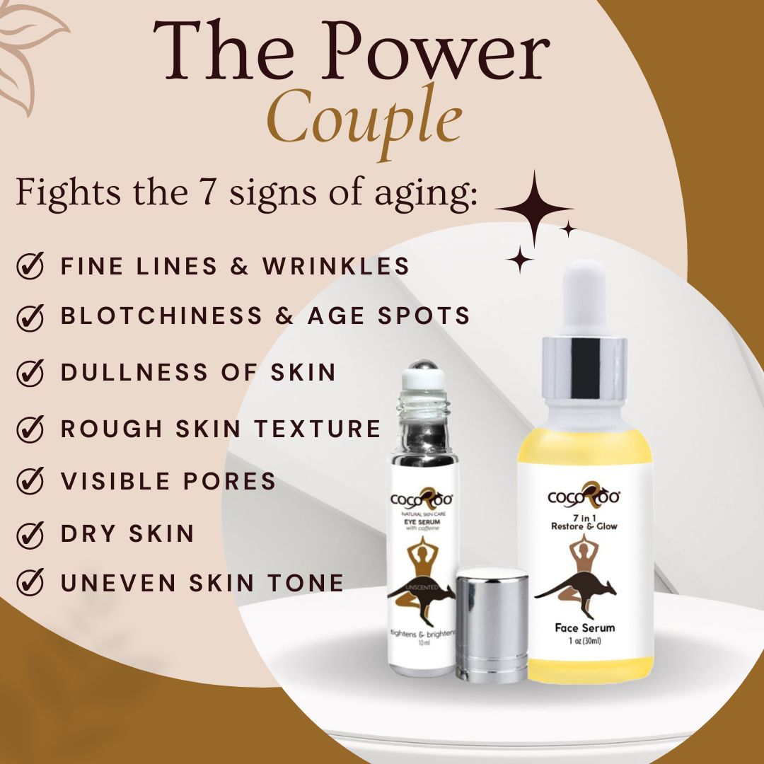 The Power Couple - Face & Eye Serum Gift Set